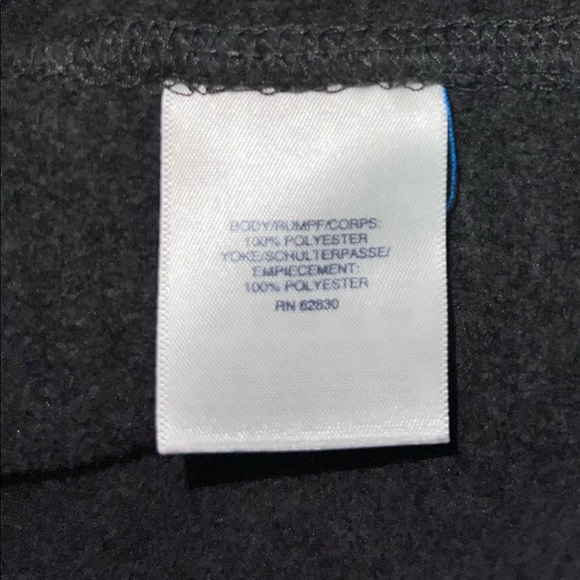 Lands End Men’s Fleece Quarter Zip Sweatshirt Size L - Picture 5 of 5